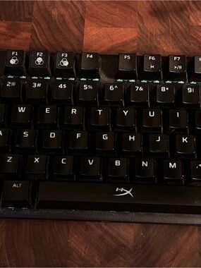 HyperX Black Mechanical Gaming Keyboard - Compact Tenkeyless
